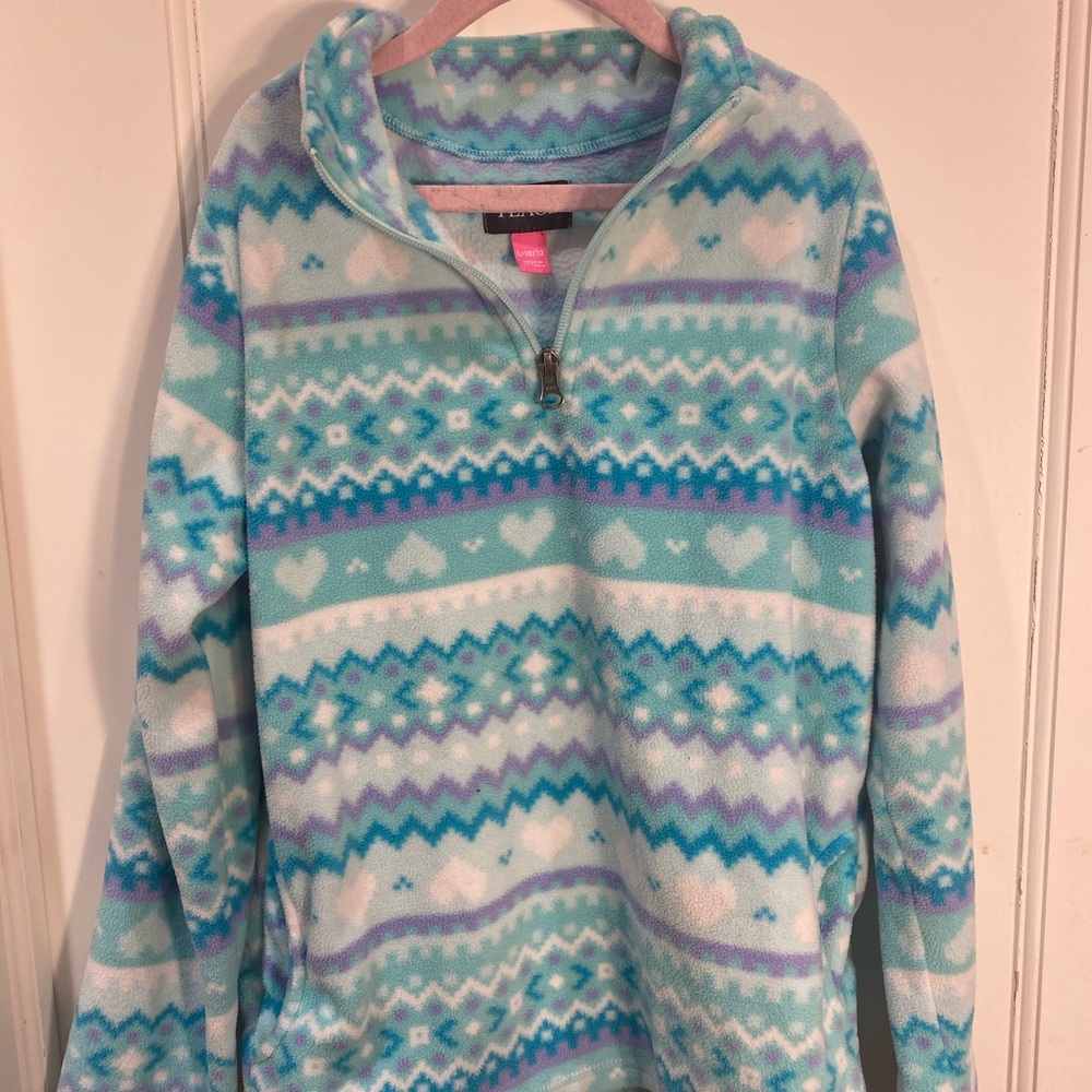 Children’s Place girl’s blue fleece